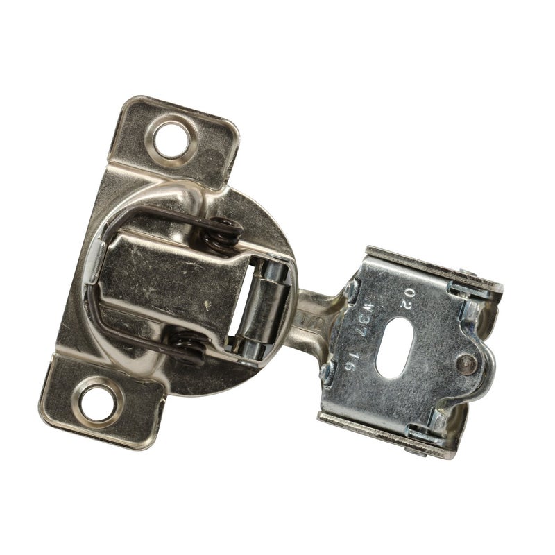 ROK 2 Pack Rok Hardware Grass TEC 864 108 Degree 1/2" Overlay Self Close Screw On Compact Cabinet Hinge 04399-15 3-Way Adjustment 45mm Boring Pattern - Image 2